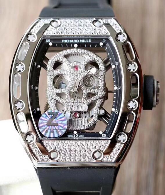Richard Miller RM052 skull tourbillon watch prices